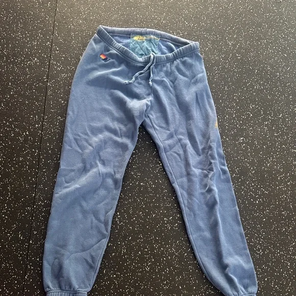 Aviator nation Blue Joggers sweatpants size medium - Picture 1 of 4